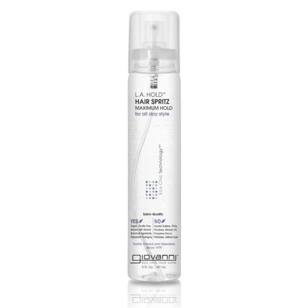 GIOVANNI L.A. Hold Hair Spritz - Maximum Hold Styling Spray, Lightweight,